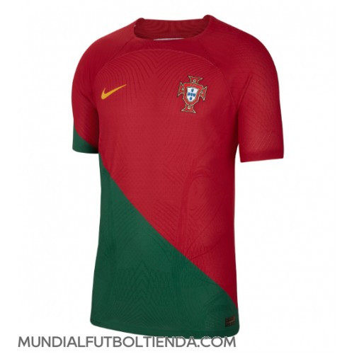 Camiseta Portugal Primera Equipación Replica Mundial 2022 mangas cortas